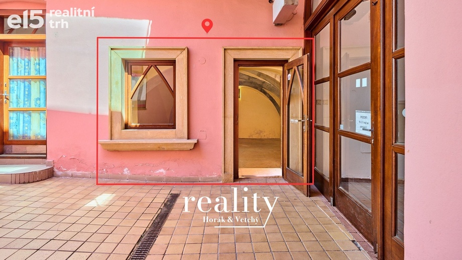 Pronájem obchodní prostory, 31 m² - Znojmo
