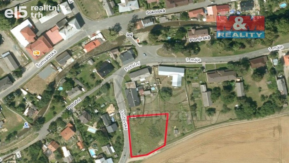 Prodej pozemky pro bydlení, 1 313 m² - Dlouhá Loučka