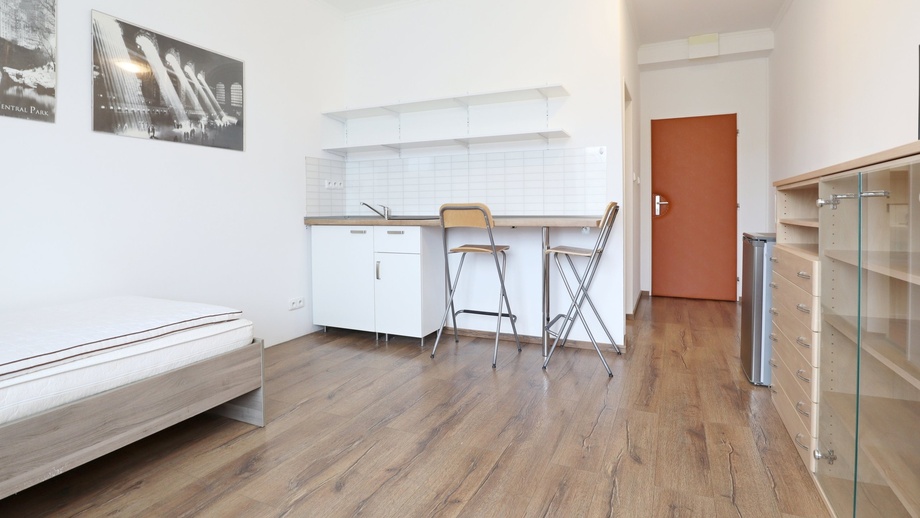 Pronájem byty 1+kk, 20 m² - Popůvky