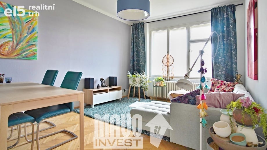 Pronájem byty 2+kk, 56 m² - Praha - Karlín