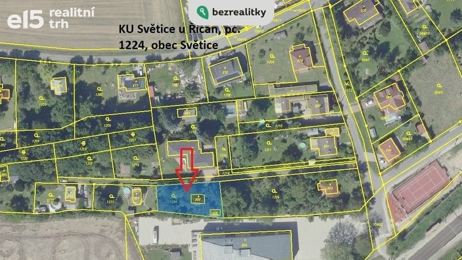Prodej pozemky pro bydlení, 573 m² - Světice