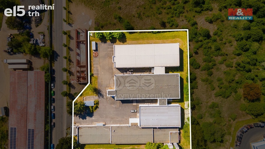Prodej výrobního prostoru 4 311 m², Rokycany - Nové Město