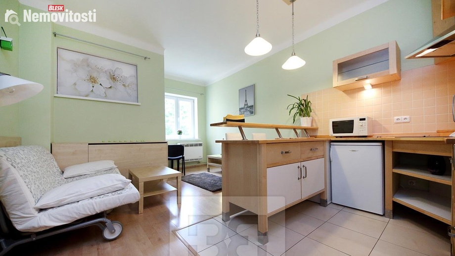 Prodej bytu 1+kk 27 m², Praha - Nusle