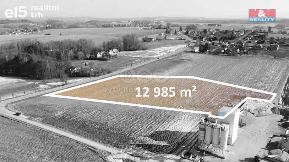 Prodej pozemky pro komerční výstavbu, 3 561 m² - Vojkovice