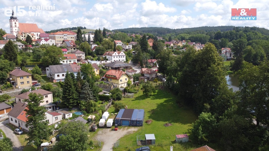 Prodej pozemky pro bydlení, 1 104 m² - Rudolfov