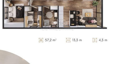 Prodej domu na klíč 57 m², Týniště nad Orlicí