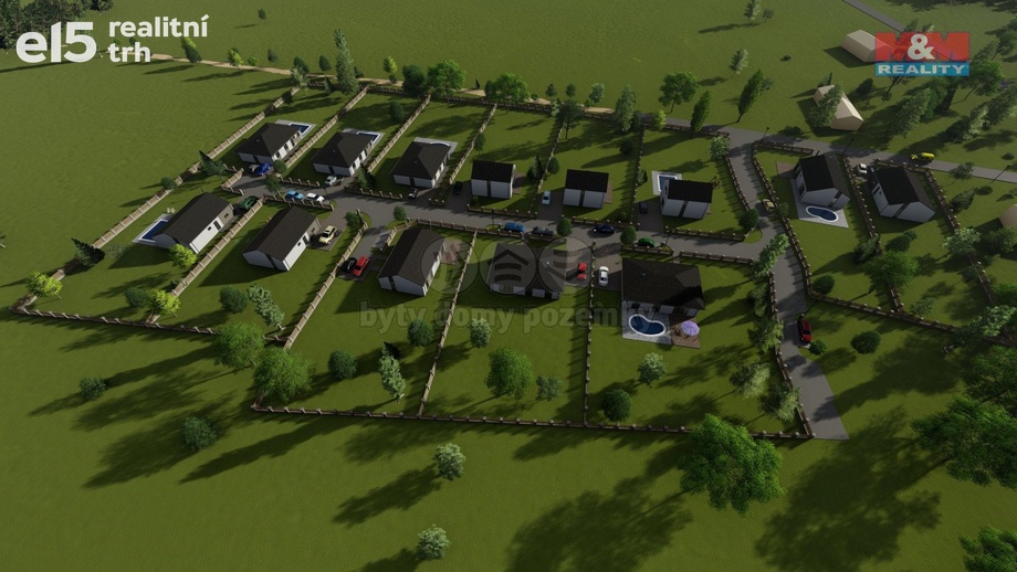 Prodej stavebního pozemku 1 080 m², Újezd nade Mží