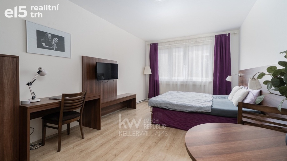 Pronájem byty 1+kk, 32 m² - Praha - Vysočany