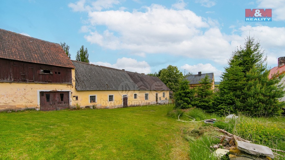 Prodej zemědělská usedlost, 490 m² - Manětín - Mezí