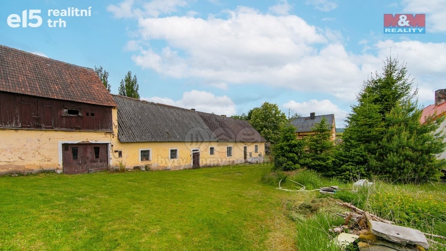 Prodej zemědělská usedlost, 490 m² - Manětín - Mezí