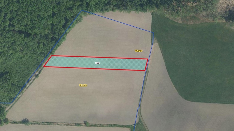 Prodej zemědělská půda, 5 031 m² - Uhersko