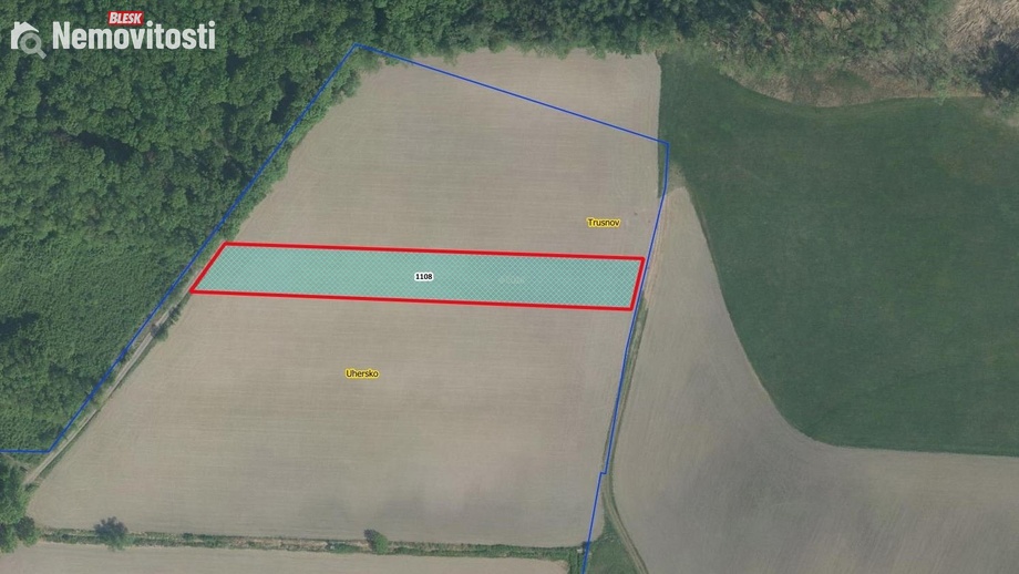 Prodej pole 5 031 m², Uhersko