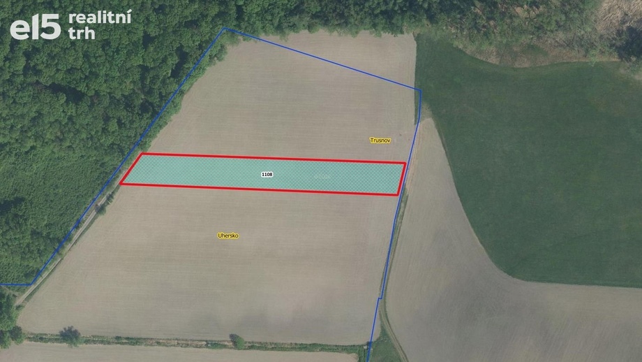 Prodej zemědělská půda, 5 031 m² - Uhersko