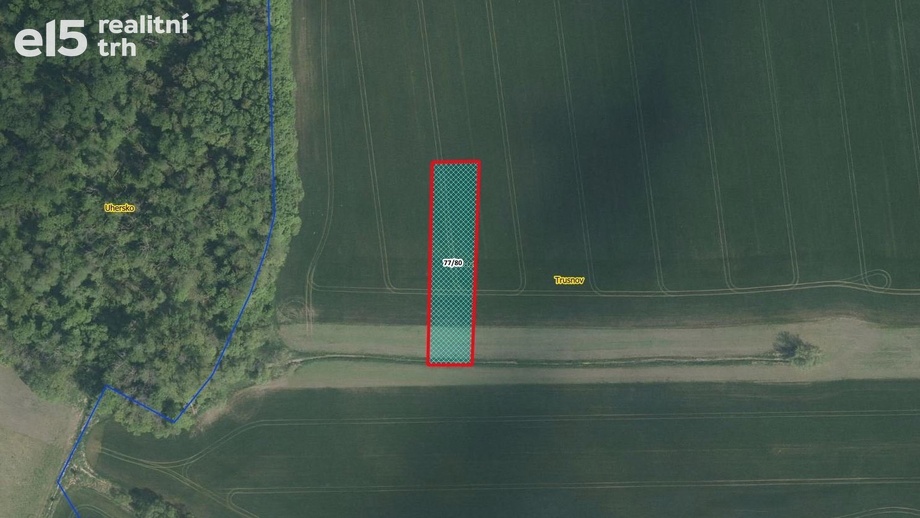 Prodej zemědělská půda, 2 627 m² - Trusnov