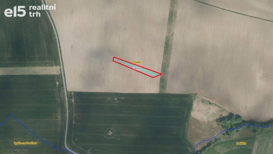 Prodej zemědělská půda, 2 975 m² - Trusnov