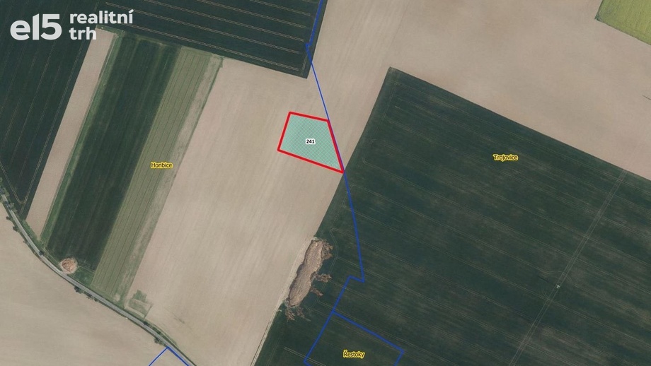 Prodej zemědělská půda, 5 021 m² - Honbice