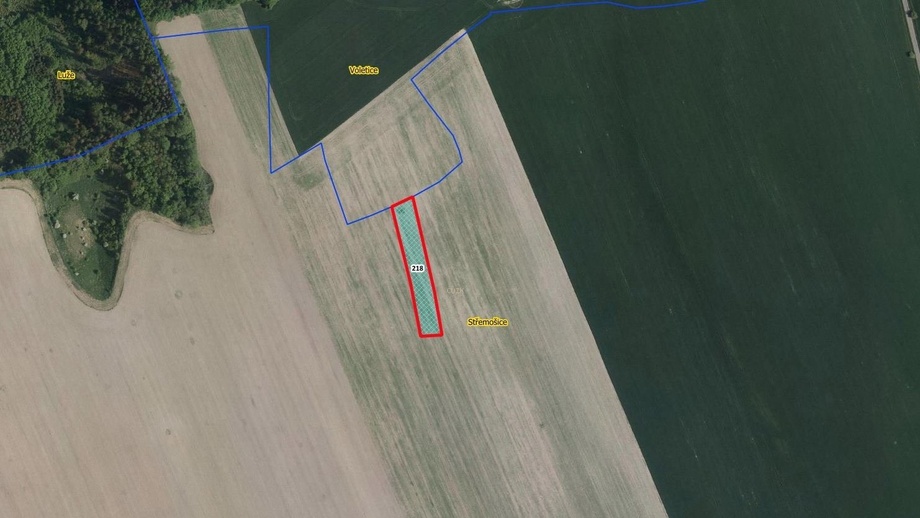 Prodej pole 3 348 m², Střemošice