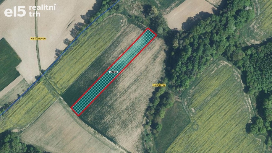 Prodej pozemky - zahrady, 6 331 m² - Ludgeřovice