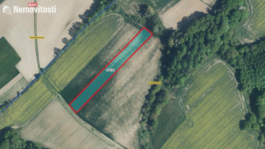 Prodej zahrady 6 331 m², Ludgeřovice