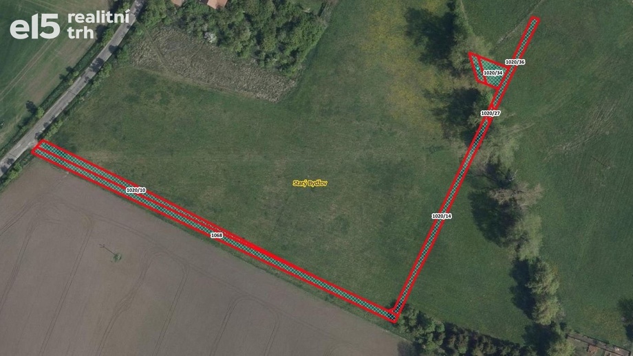 Prodej ostatní pozemky, 284 m² - Starý Bydžov
