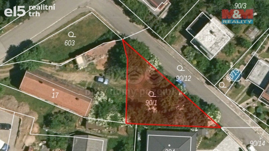 Prodej pozemky - zahrady, 374 m² - Rohovládova Bělá
