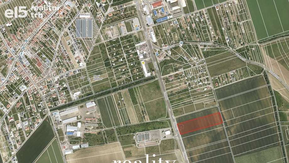 Prodej pozemky pro komerční výstavbu, 12 800 m² - Znojmo - Oblekovice