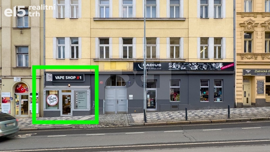 Pronájem obchodní prostory, 45 m² - Praha - Holešovice