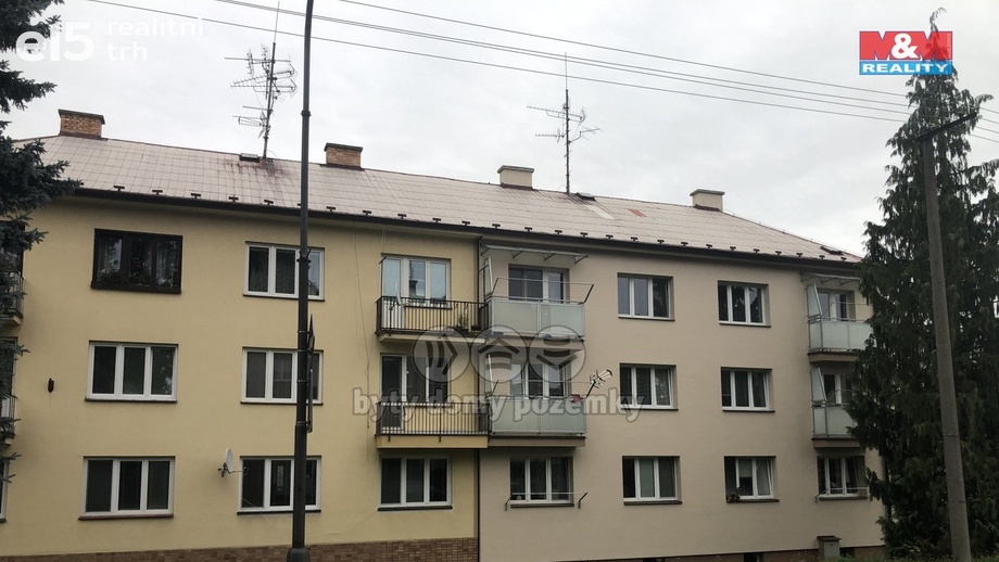 Pronájem byty 2+1, 55 m² - Litomyšl-Město