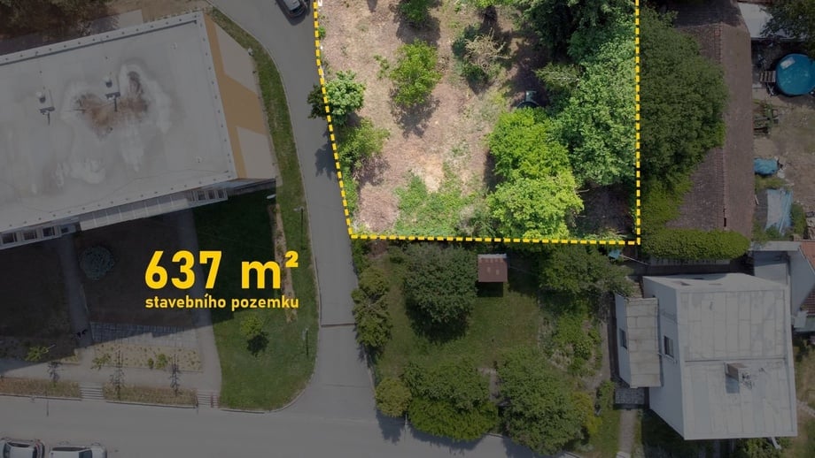 Prodej stavebního pozemku 637 m², Ostopovice