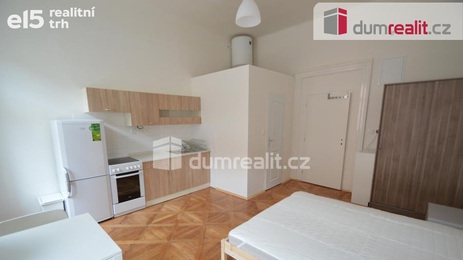 Pronájem byty 1+kk, 25 m² - Praha - Smíchov