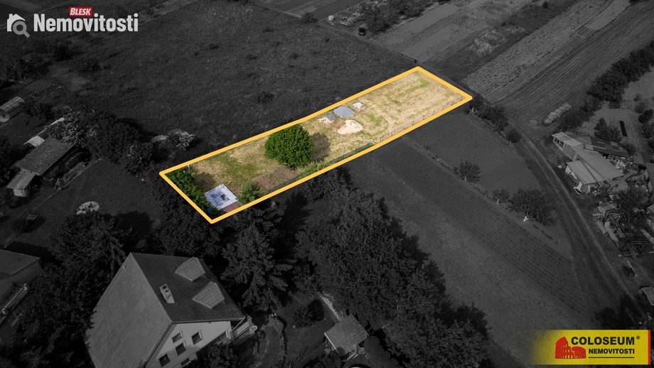 Prodej stavebního pozemku 879 m², Otnice