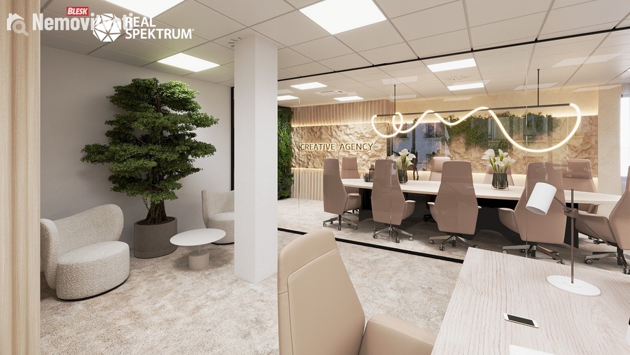Pronájem kanceláře 505 m², Brno-město
