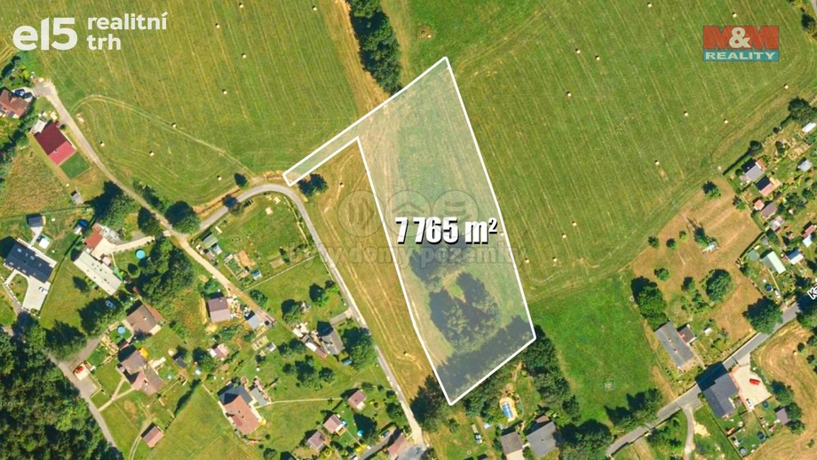 Prodej pozemky - trvalý travní porost, 7 765 m² - Liberec XX-Ostašov