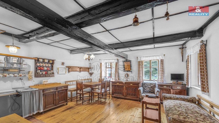Prodej chalupa, 90 m² - Machov - Nízká Srbská