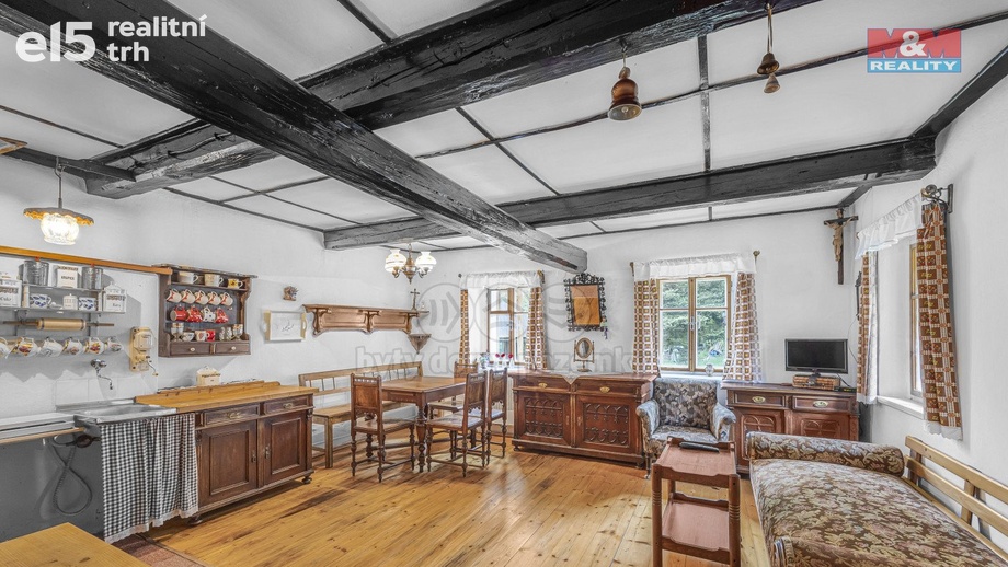 Prodej chalupa, 90 m² - Machov - Nízká Srbská