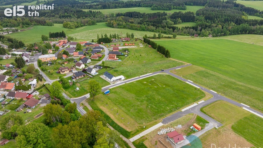 Prodej pozemky pro bydlení, 1 242 m² - Bohdalovice u Větřní