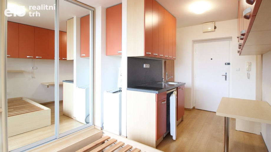 Pronájem byty 1+kk, 17 m² - Brno - Královo Pole