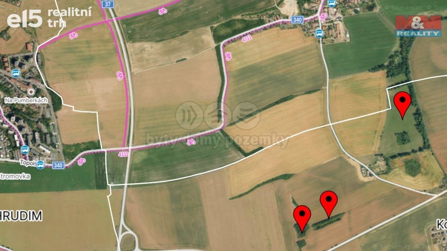 Prodej pozemky - trvalý travní porost, 13 675 m² - Kočí