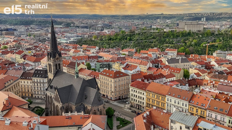 Pronájem byty 1+kk, 27 m² - Praha - Žižkov