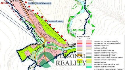 Prodej zahrady 800 m², Žleby - Zehuby