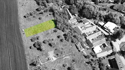 Prodej zahrady 800 m², Žleby - Zehuby