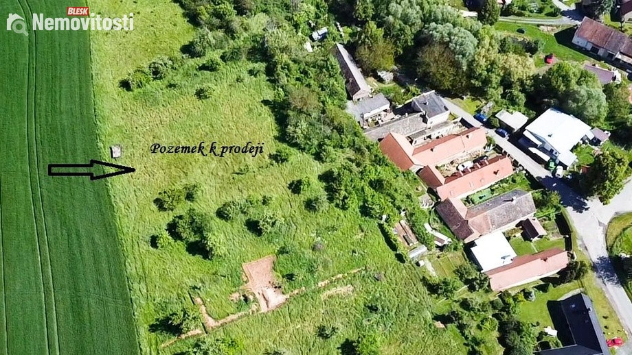 Prodej zahrady 800 m², Žleby - Zehuby