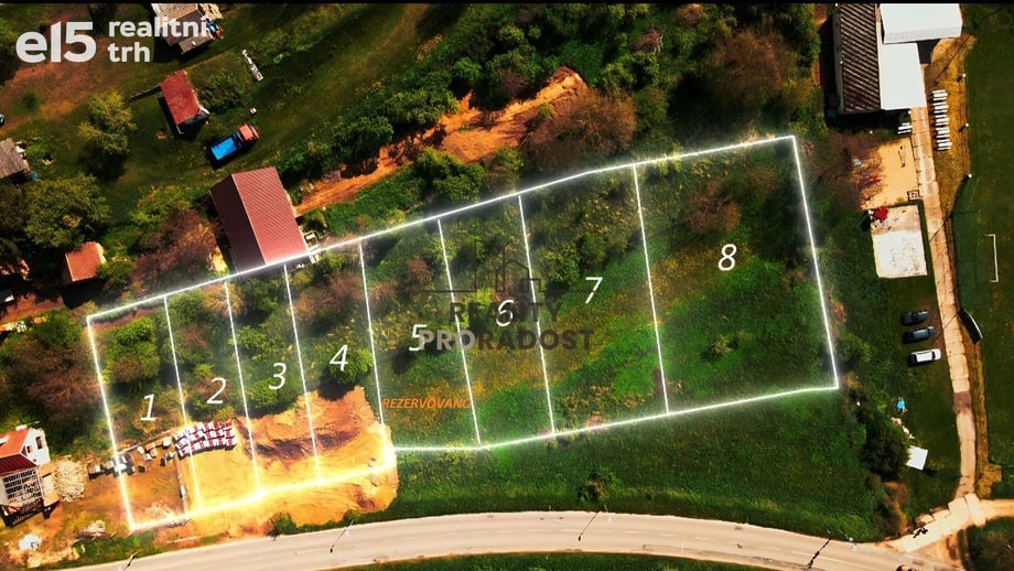 Prodej pozemky pro bydlení, 723 m² - Kyjov - Bohuslavice u Kyjova