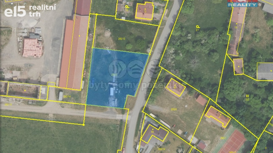 Prodej pozemky pro bydlení, 1 533 m² - Ouběnice