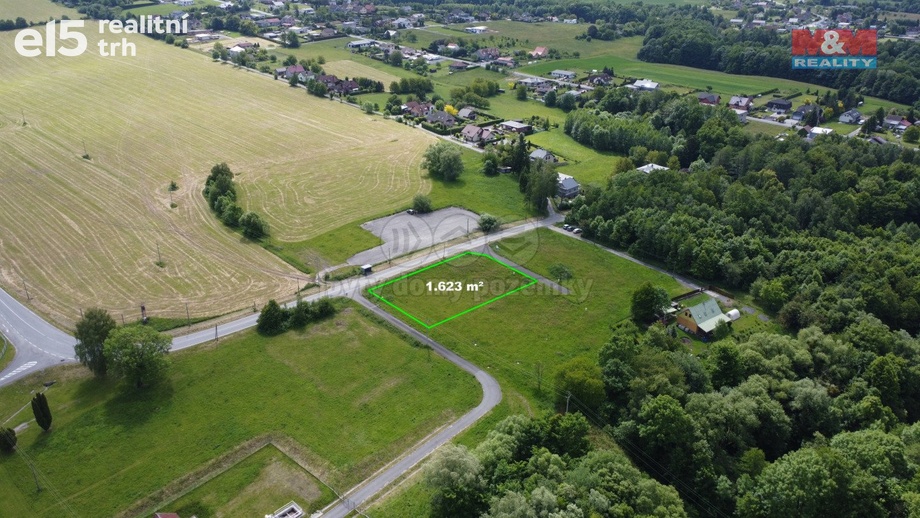 Prodej pozemky pro bydlení, 1 623 m² - Horní Bludovice - Prostřední Bludovice