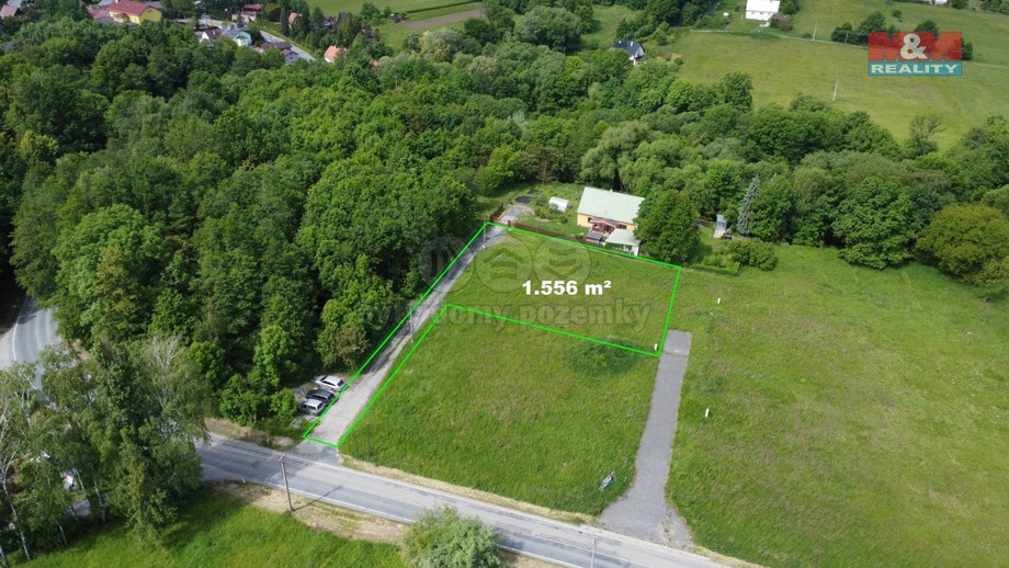 Prodej pozemky pro bydlení, 1 556 m² - Horní Bludovice - Prostřední Bludovice