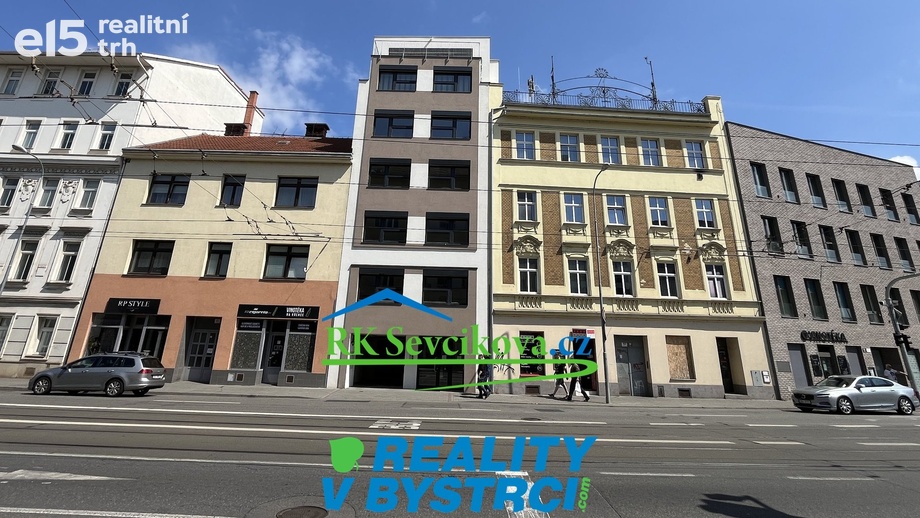 Pronájem byty 1+1, 27 m² - Brno - Trnitá