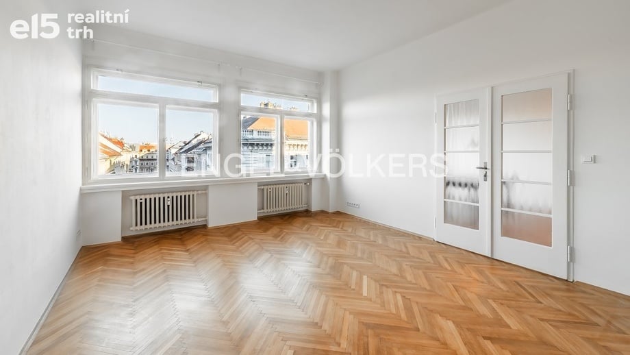 Pronájem byty 3+1, 90 m² - Praha - Malá Strana