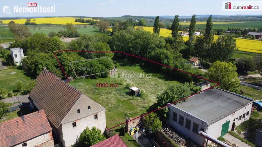 Prodej zahrady 4 000 m², Kolešovice