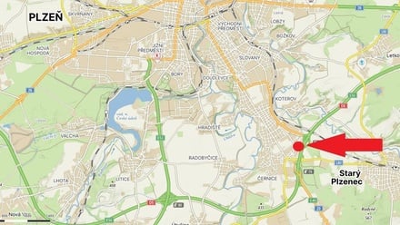 Pronájem komerčního pozemku 3 600 m², Plzeň
